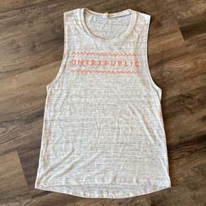 Women’s “One Republic” Heather Grey Muscle Tank